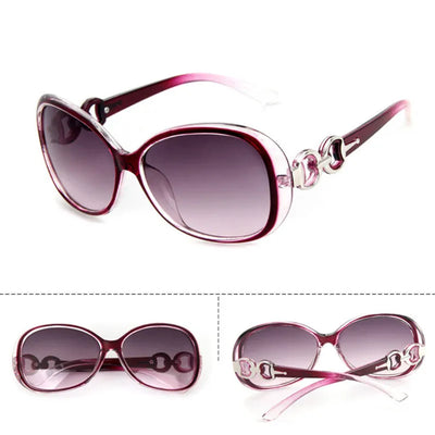 Luxury Italian Black Sunglasses Women Brand Designer