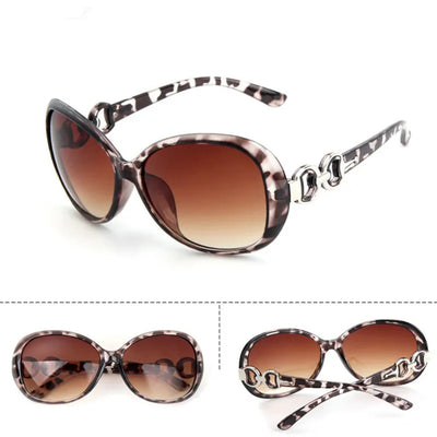 Luxury Italian Black Sunglasses Women Brand Designer