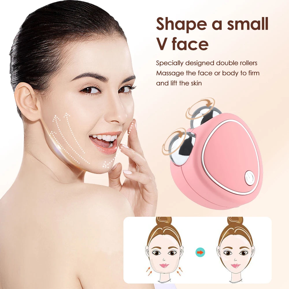 EMS Facial Massager Skin Care Slimming Double Chin