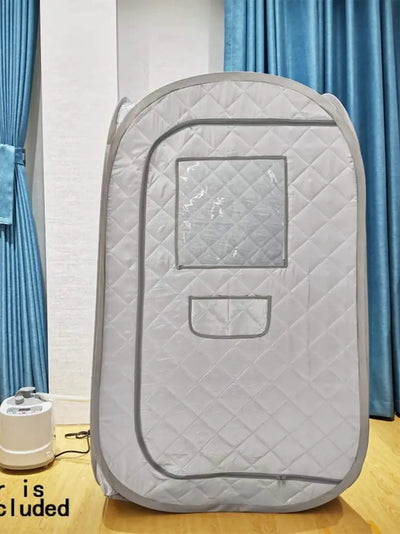 Portable Steam Sauna Set Foldable One Person SPA Tent with 4L Larger Steamer,Remote Control, Weight Loss&Detox