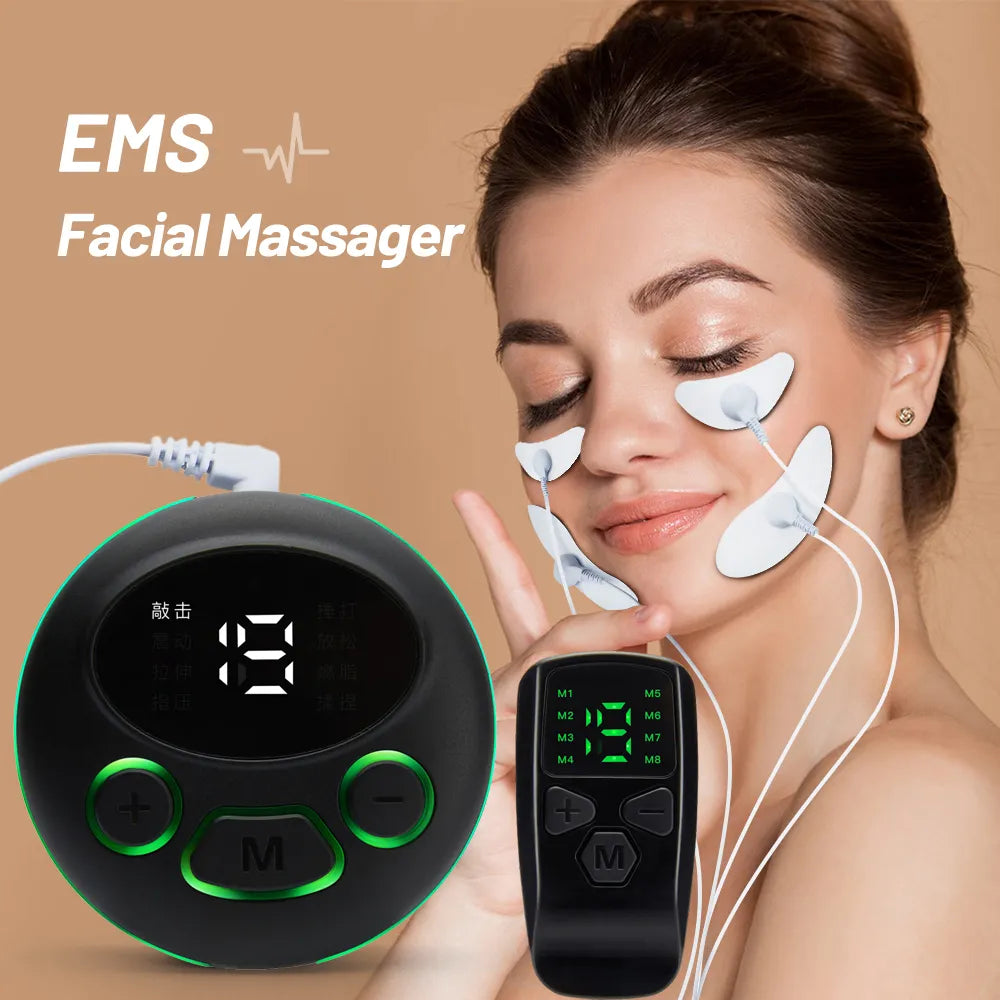 EMS Facial Massager Microcurrent Muscle Stimulator Facial