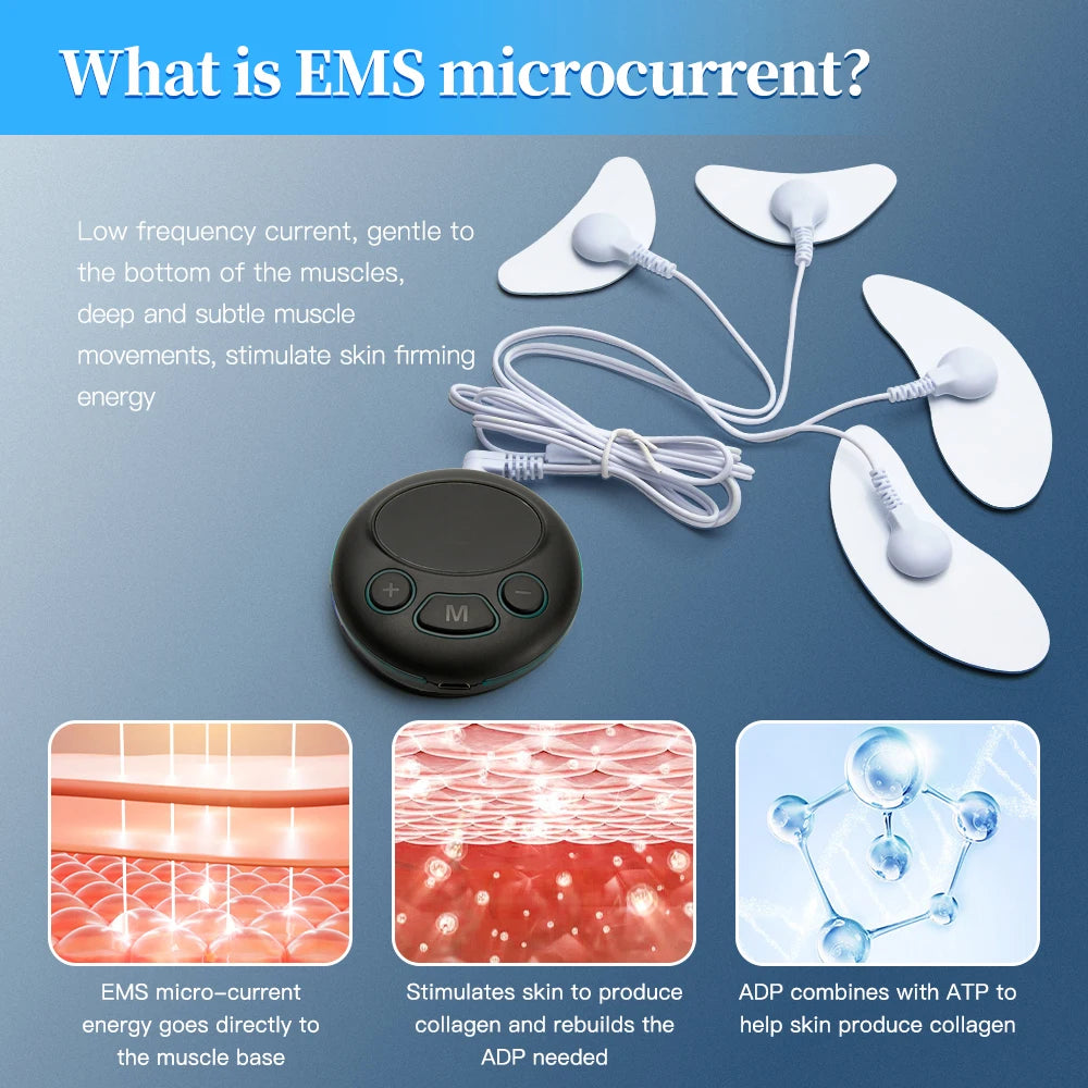 EMS Facial Massager Microcurrent Muscle Stimulator Facial