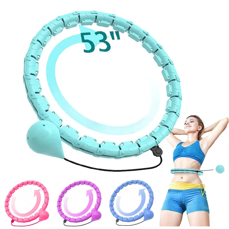 Weighted Hula Circle Hoops for Adults Weight Loss Plus