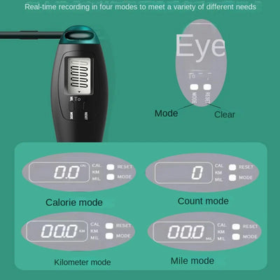 Cordless Electronic Jumping Rope Counting Speed