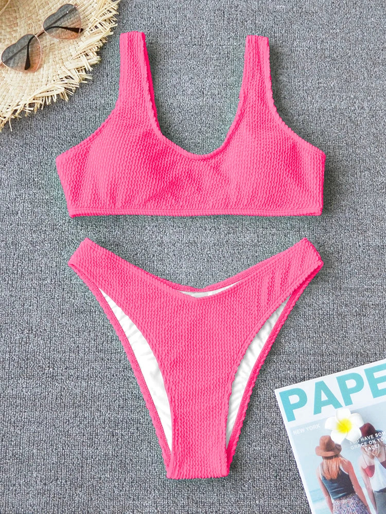 Sexy Bikini Swimsuit Women Swimwear Push Up Bikini Set Thong Brazilian Bathing Suit Beach Wear Biquini Bather Female