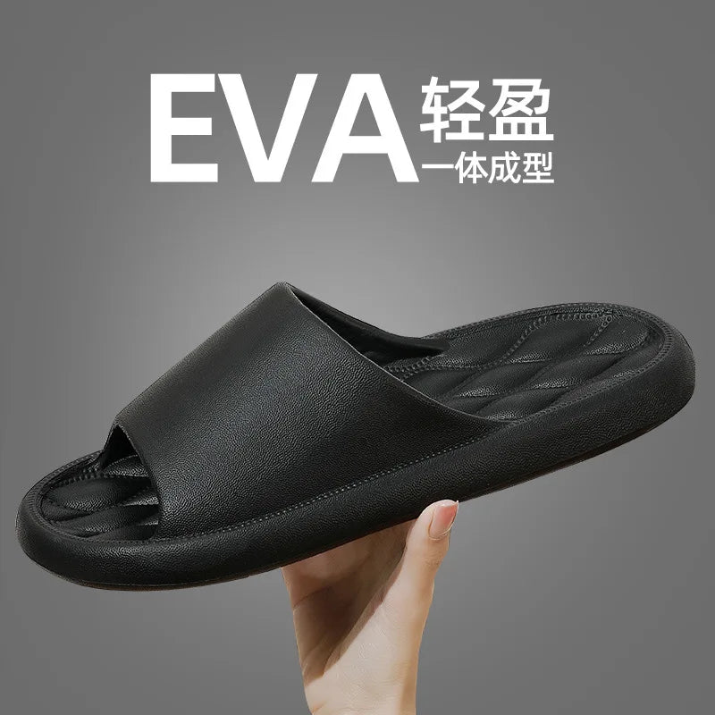 Summer Indoor Flip-flops Men Home Trampling Shit Emotional Lovers Deodorant Slippers Female Home Bathroom Bath Non-slip Slipper