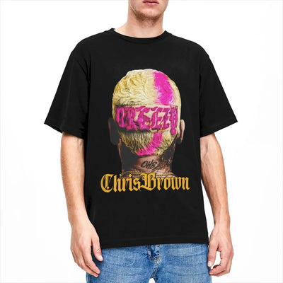 Chris Brown 2024 11 11 Tour T-Shirts for Men Women Cotton King of R&B Fan Gift Tee Shirt Party Clothes