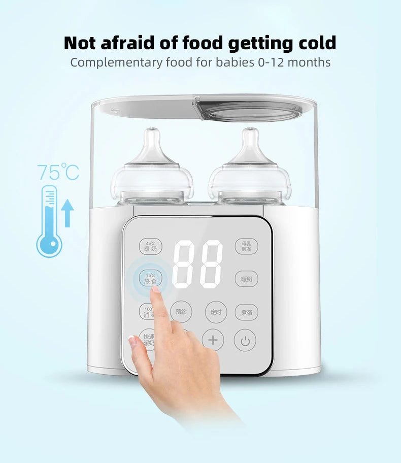 Baby Bottle Warmer Multi function Fast Baby Accessories Food Heater Milk Warmer Steriliser with ACcurate Temperature Control