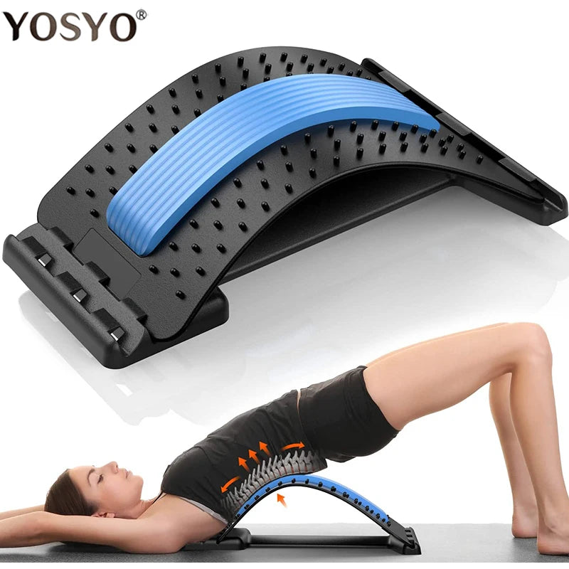 Four Level Adjustable Massager with Back Stretcher Waist