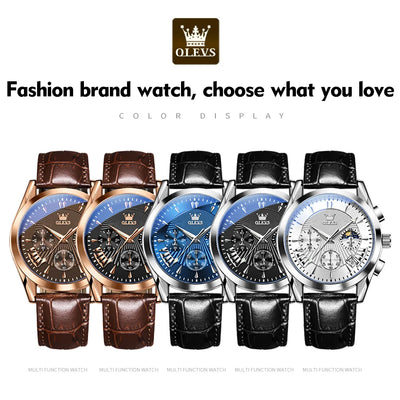 OLEVS Original Luxury Brand Men's Watches High Quality