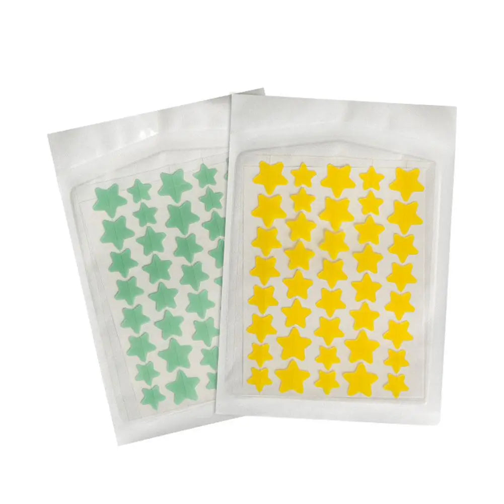 35/40Pcs Colorful Acne Patches Cute Star Heart Shaped Acne Treatment Sticker Invisible Acne Cover Removal Pimple Patch Skin Care